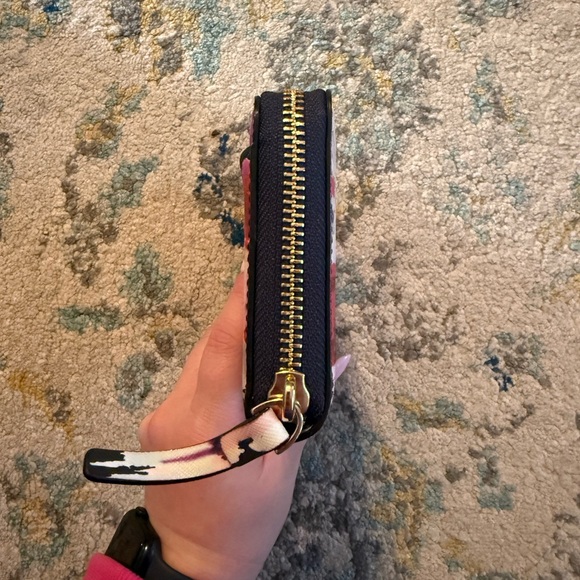 Kate Spade Red and Pink Floral Clutch - Picture 5 of 7